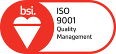 Logo des bsi. ISO 9001 Quality Management (Zum Artikel Arbeit für Gefangene)